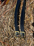 Cinto de Cuero Croco - Hebilla Rectangular